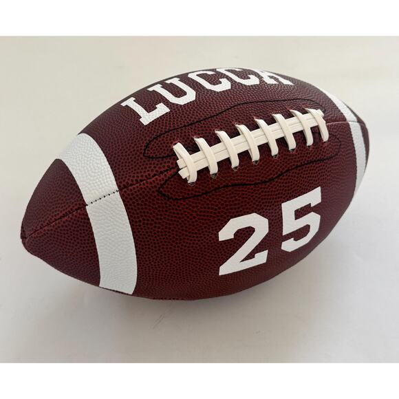 Custom Football Personalized Name & Number Team Gift Coach Gift Player Keepsake - Picture 1 of 10